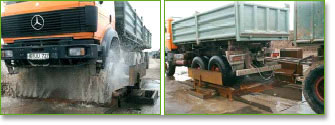 Reifenreinigungsanlage WE IV